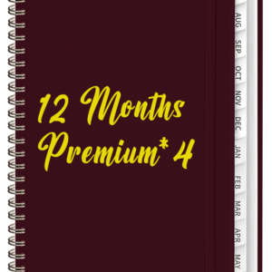 12 Months Premium X 4