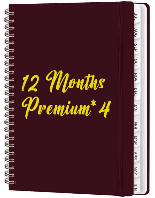 12 Months Premium X 4
