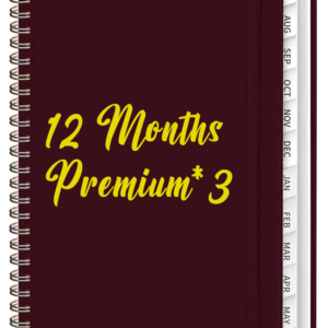 12 Months Premium X 3